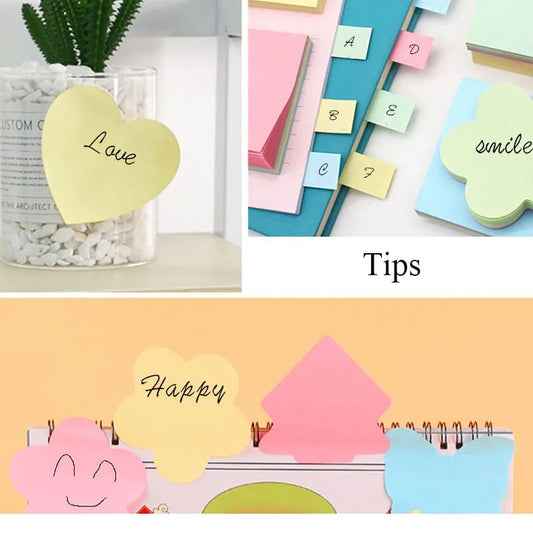 HEART STICKY NOTES