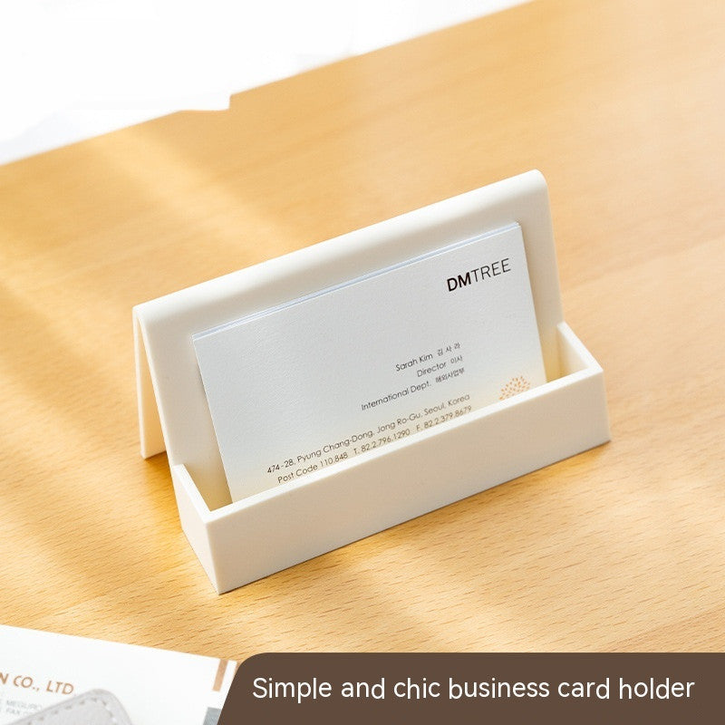 Creative Business Card Storage Display Stand