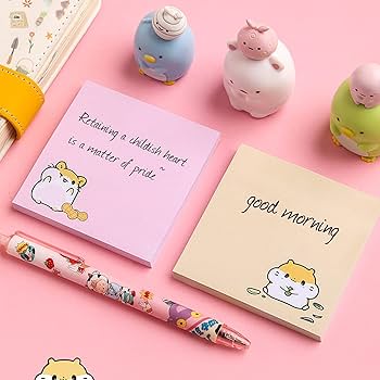 KITTY STICKY NOTES