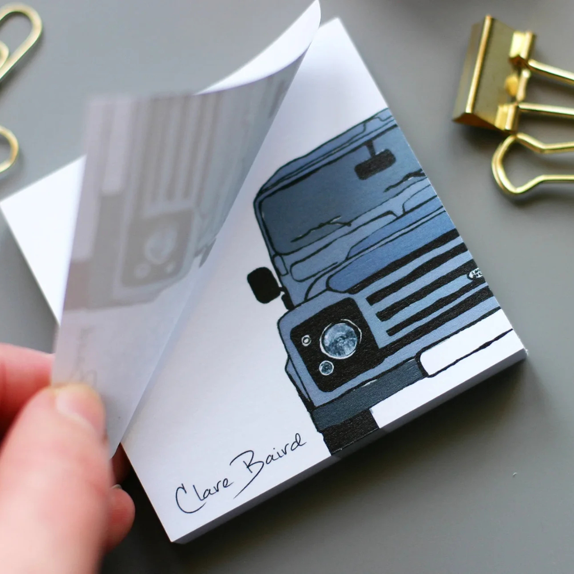 CAR STICKY NOTES