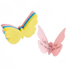 BUTTERFLY STICKY NOTE